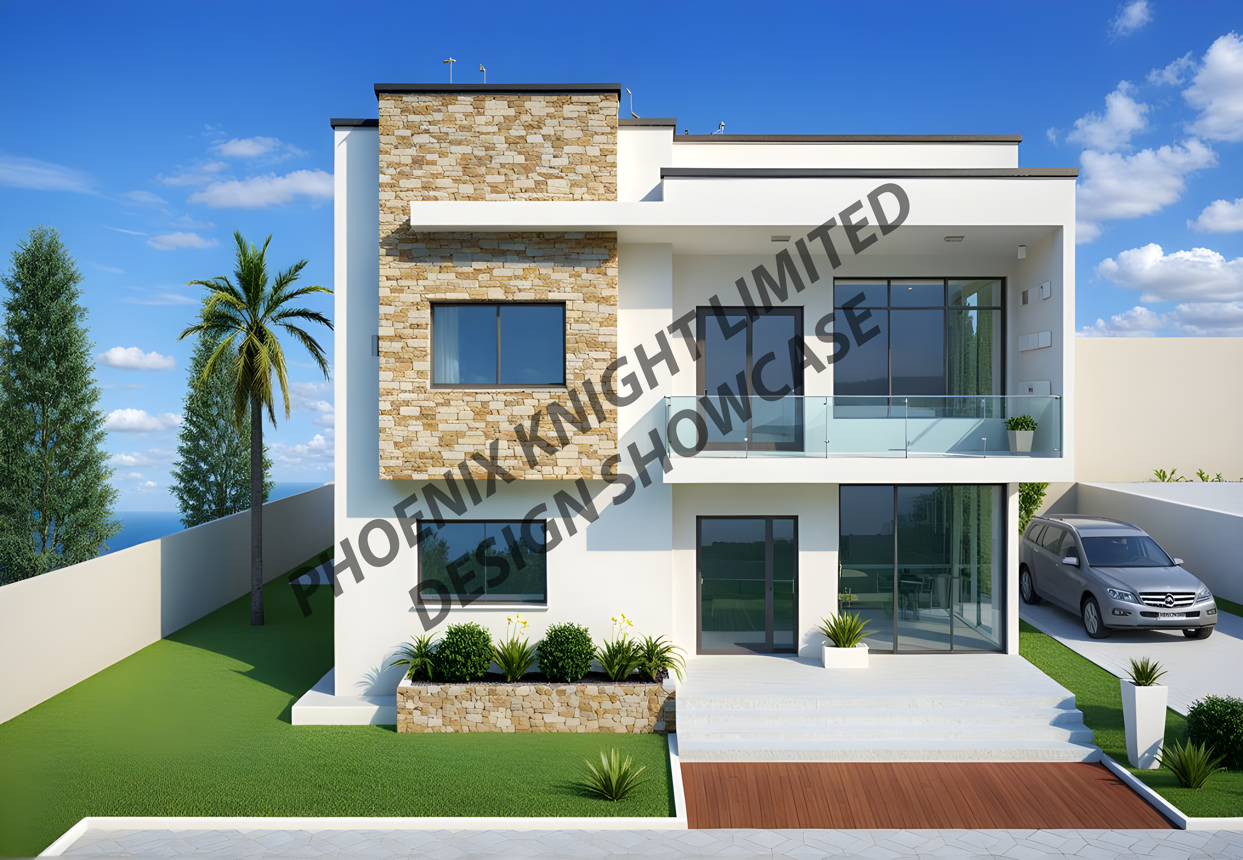 Luna Crest Villa Front View